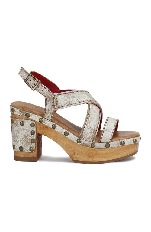 Bed Stu Mediation Wood Heel In Orange