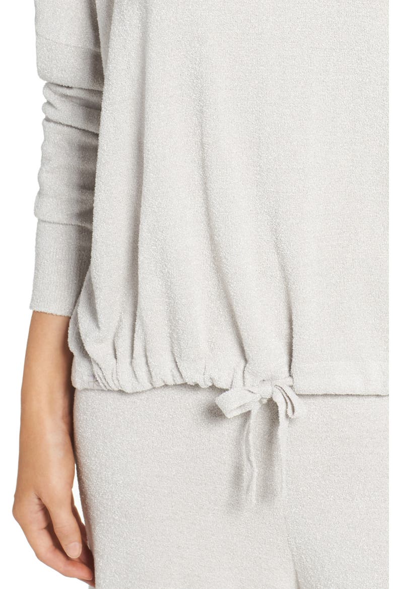Cozychic Ultra Lite® Lounge Pullover, Alternate, color, FOG GRAY