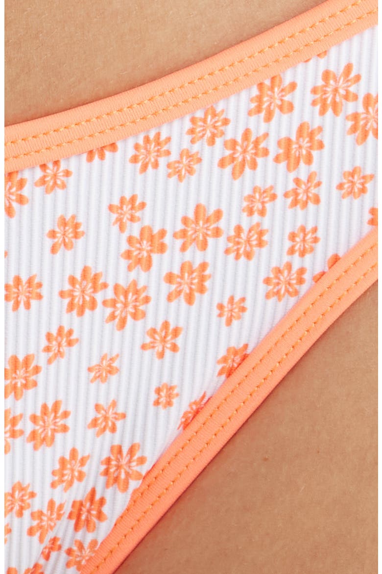 Modest Bind Bikini Bottoms, Alternate, color, ORANGE FANTASY
