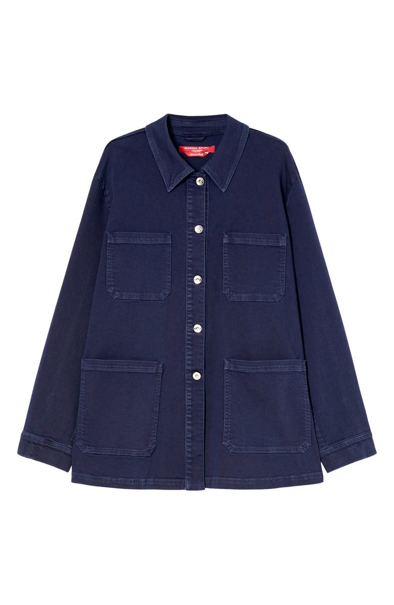 Marina Rinaldi Jimco Denim Chore Jacket, Alternate, color, China Blue
