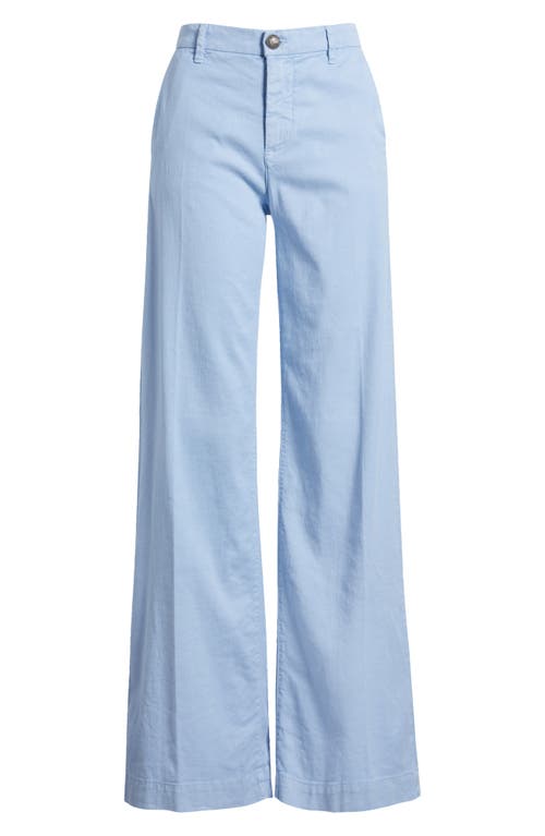 Kobi Halperin Shay Wide-leg Linen Blend Pants In Ice