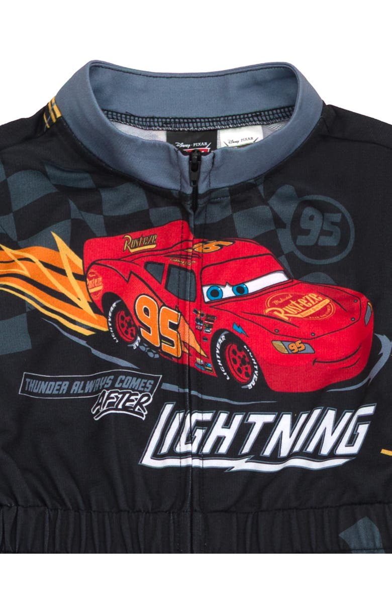 Disney Cars Lightning McQueen Cosplay One Piece Coverall, Alternate, color, Mcqueen Racing Black