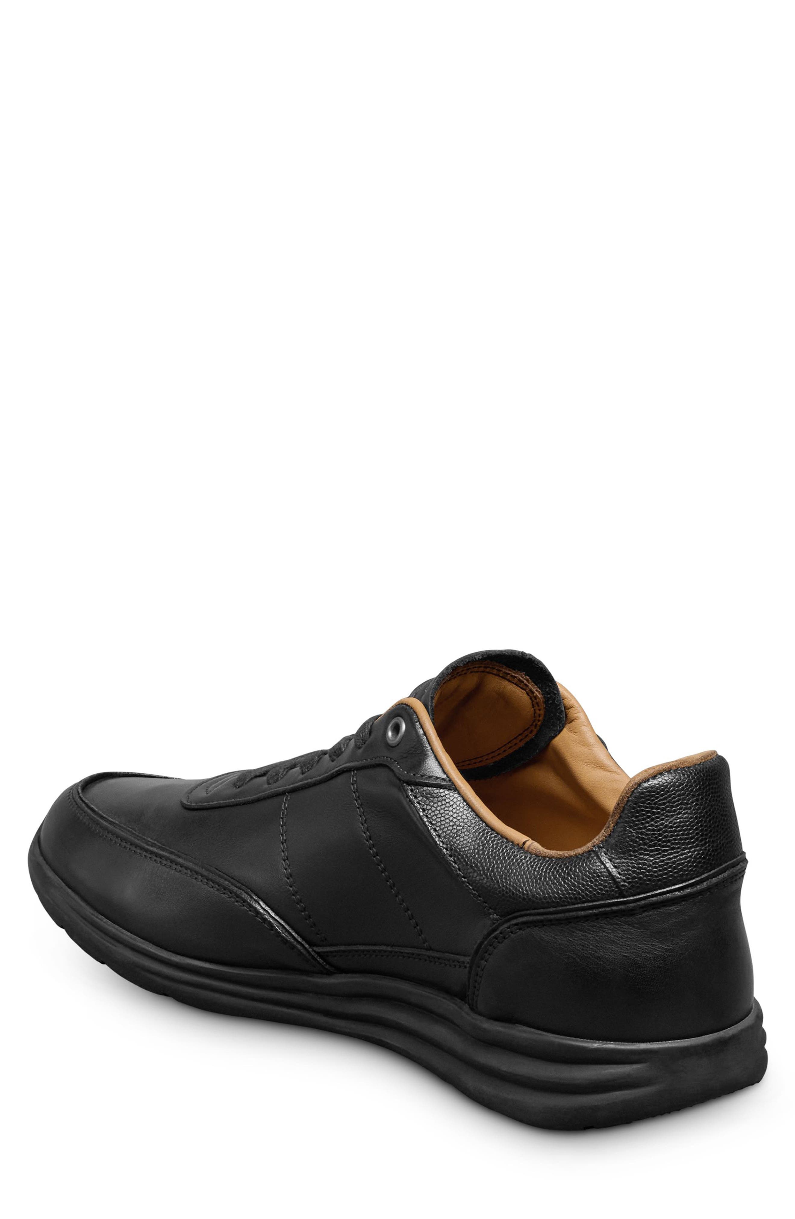 Allen Edmonds Brentwood Sneaker, Alternate, color, Black
