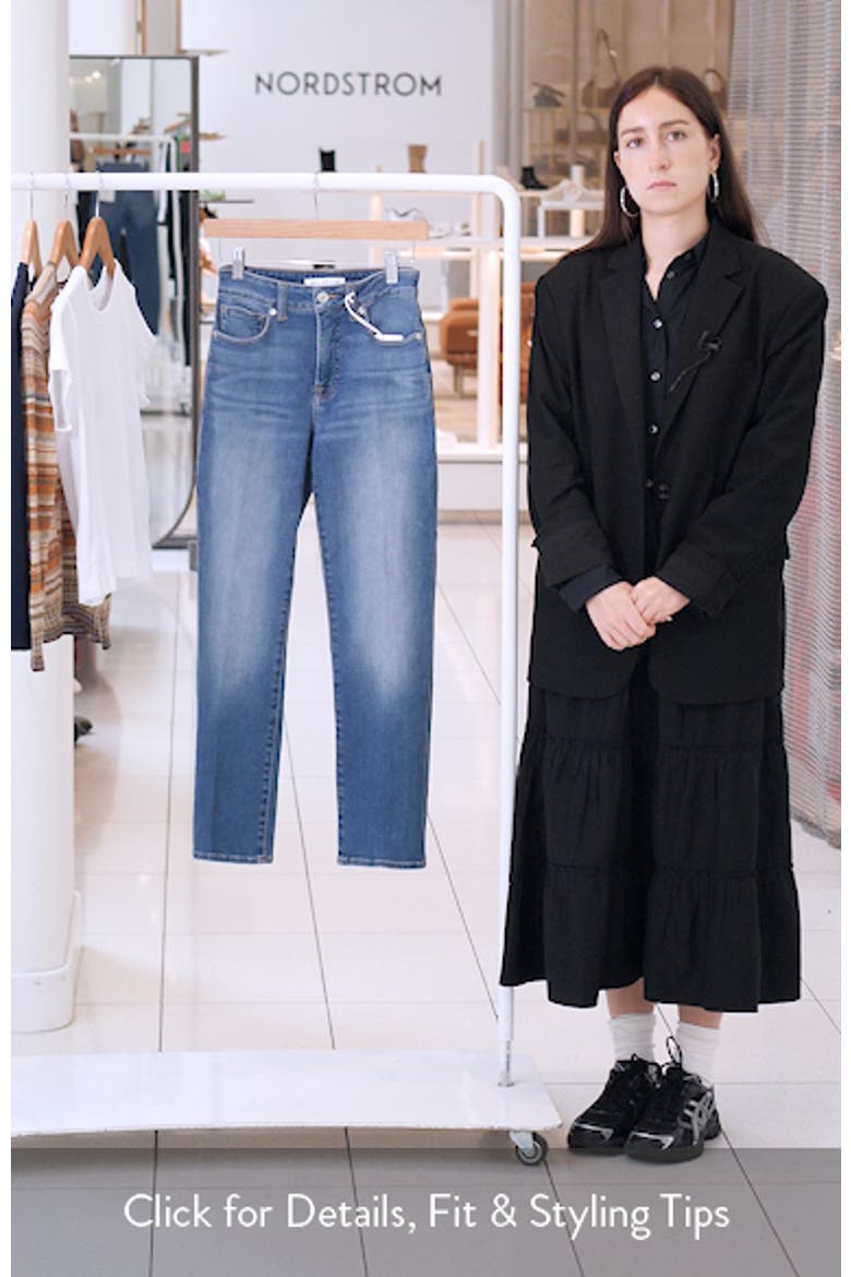 Good Legs High Waist Straight Leg Jeans video