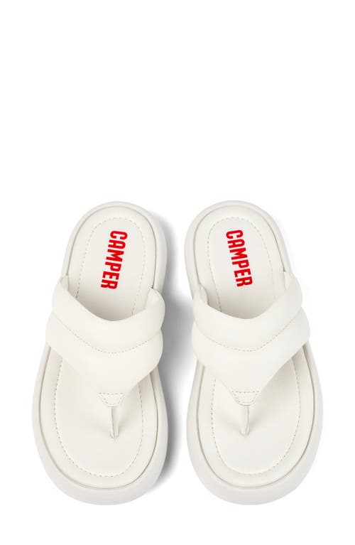 Camper Flota Flip-flop In White Natural