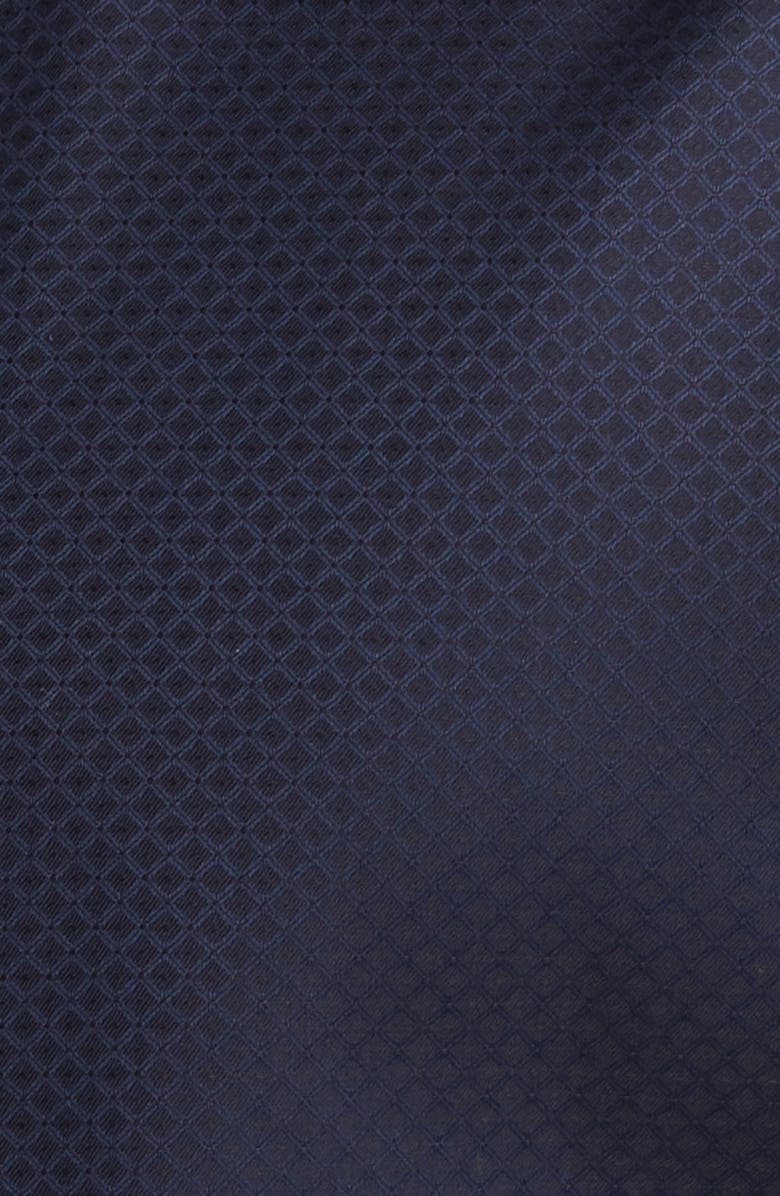 Eton Slim Fit Diamond Weave Cotton Dress Shirt, Alternate, color,