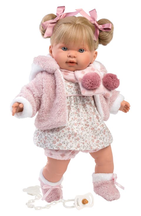 Elizabeth 16-Inch Soft Body Crying Baby Doll