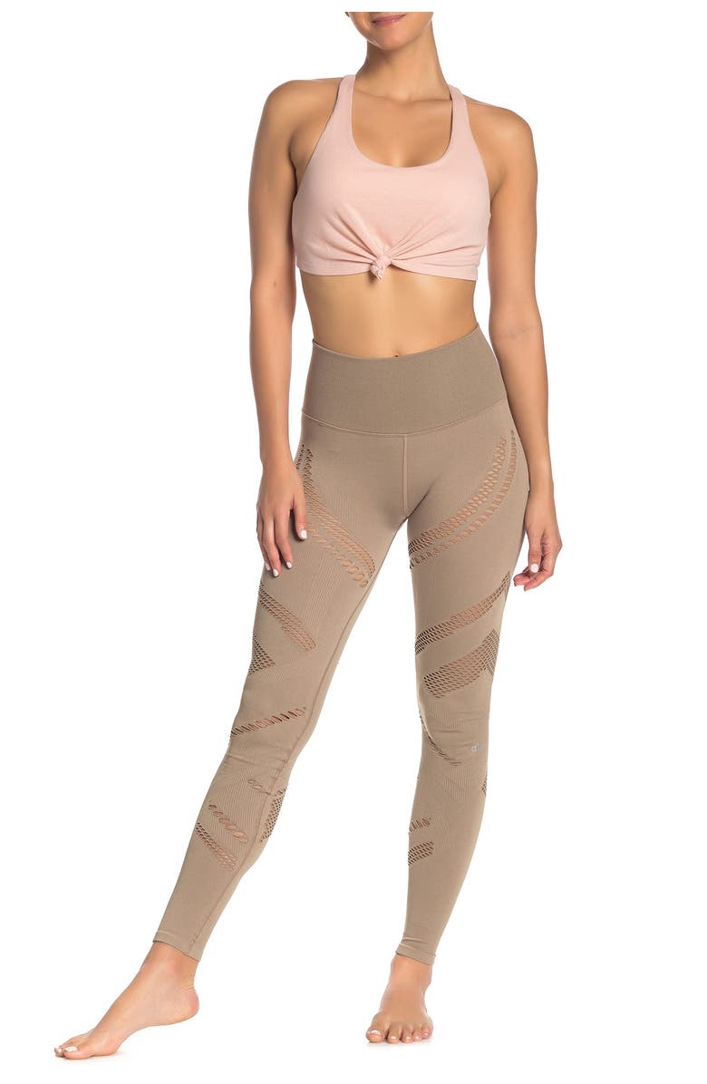 Alo Radiance High Waist Seamless Leggings, Main, color, 