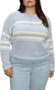 Sanctuary Sporty Stripe Cotton Sweater