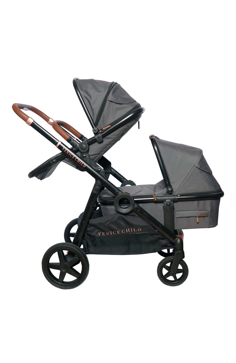 Venice Child Maverick Stroller & Bassinet, Alternate, color, Twilight Gray