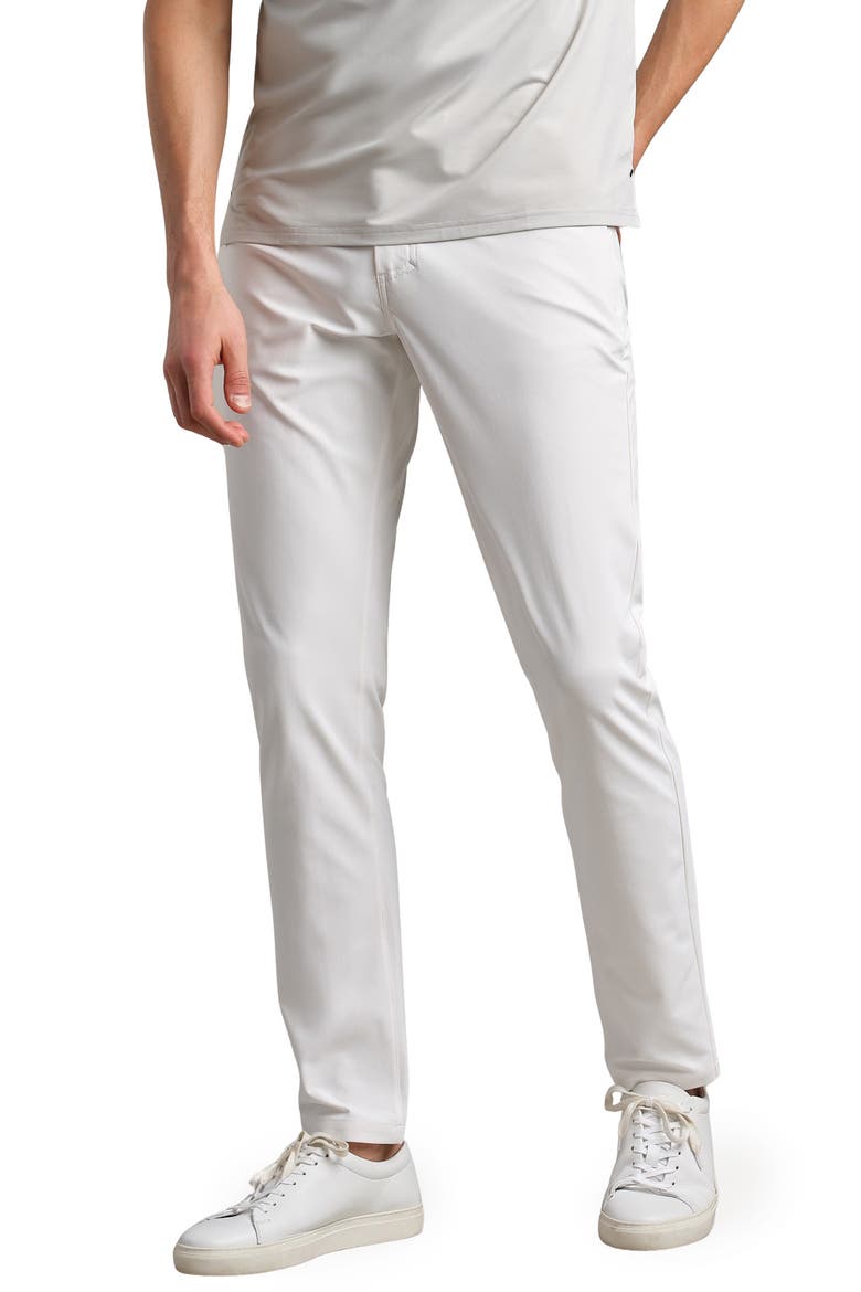 Commuter Pro Five Pocket Pants, Main, color, WHITE ONYX