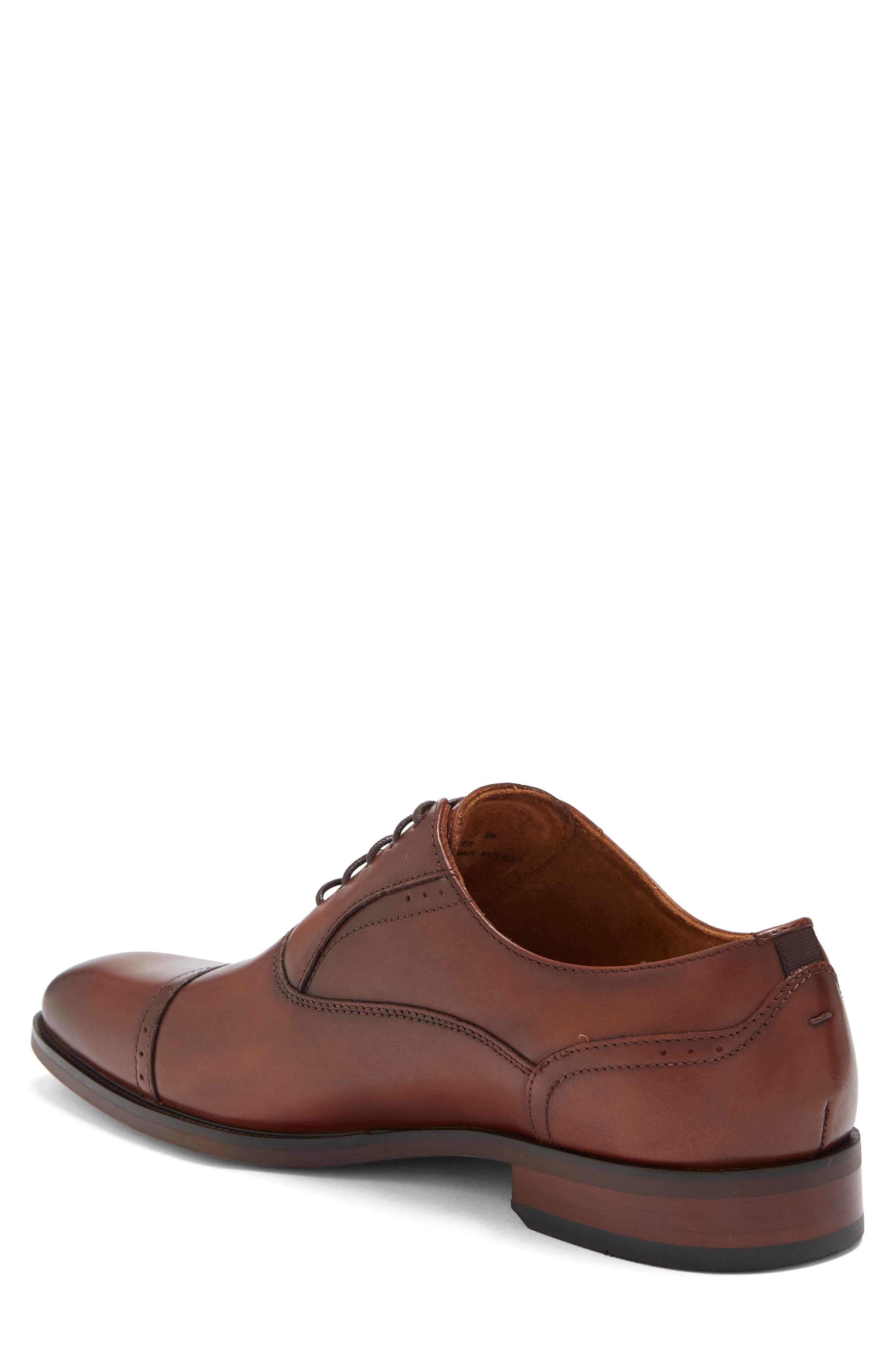 Sorrello Cap Toe Oxford, Alternate, color, COGNAC