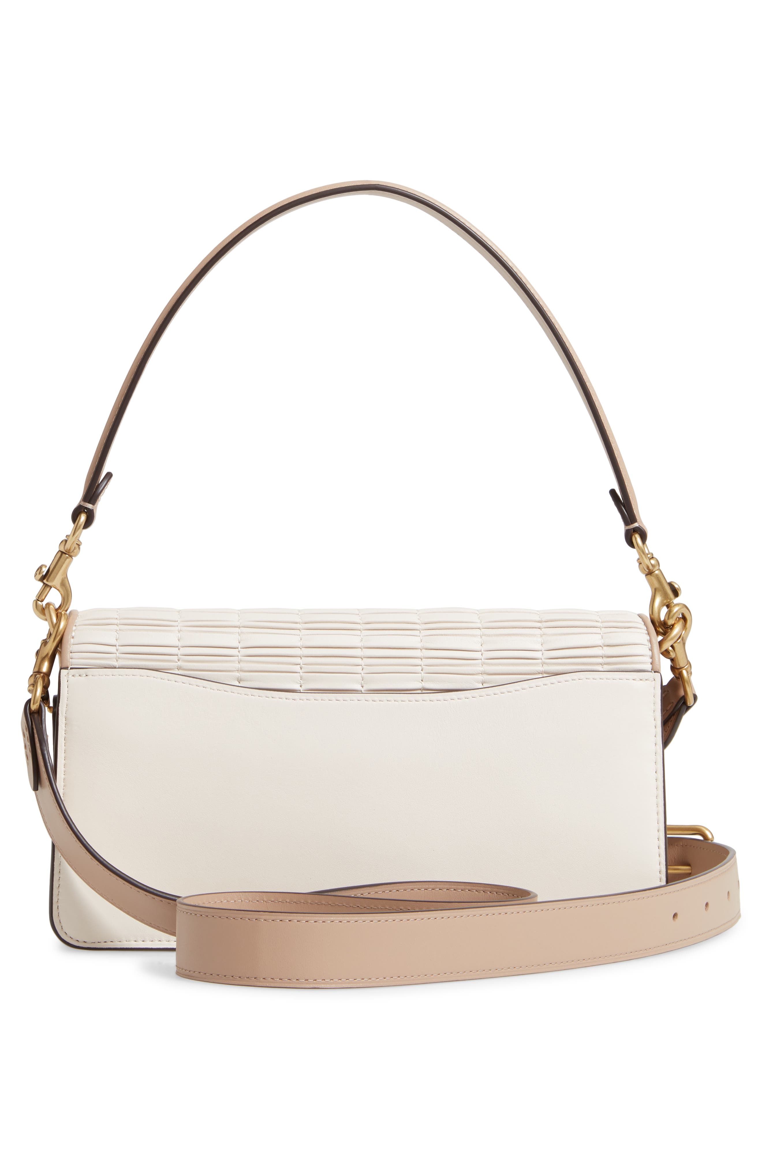 COACH Tabby Pleated Leather Shoulder Bag, Alternate, color, 
