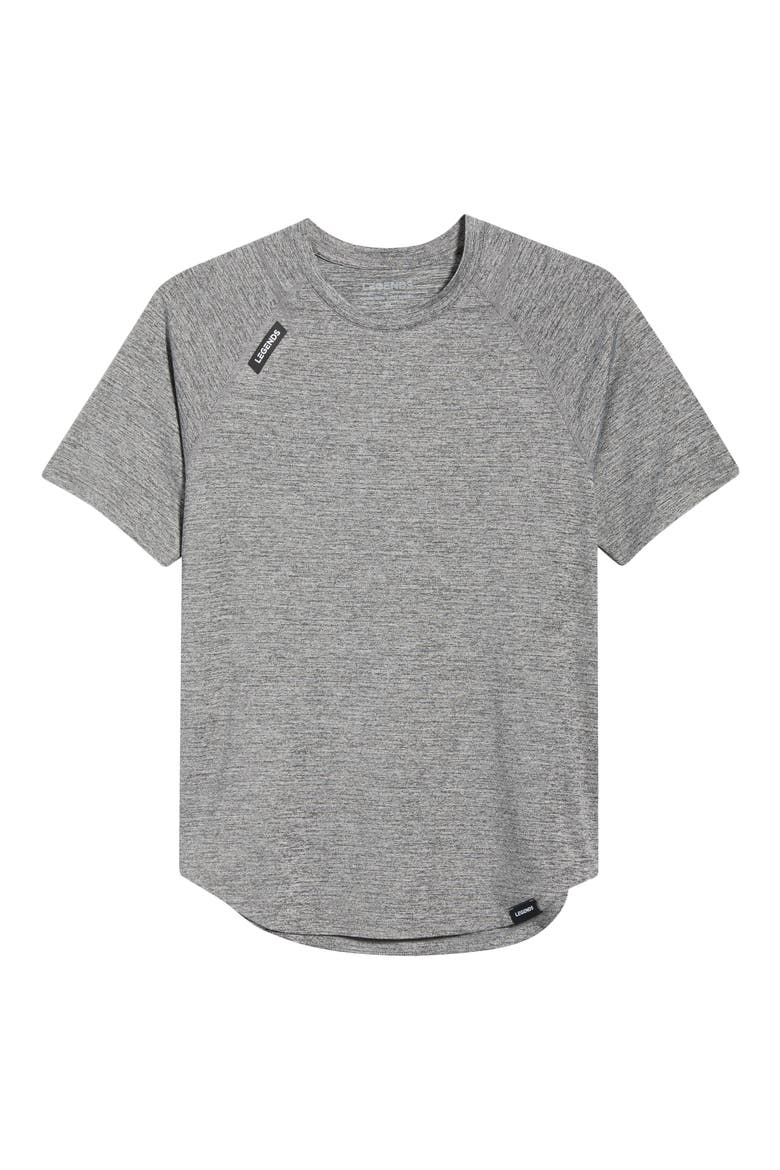 Enzo Performance T-Shirt, Alternate, color, BLACK HEATHER