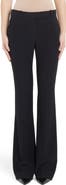 McQueen Alexander McQueen Leaf Crepe Slim Bootcut Pants