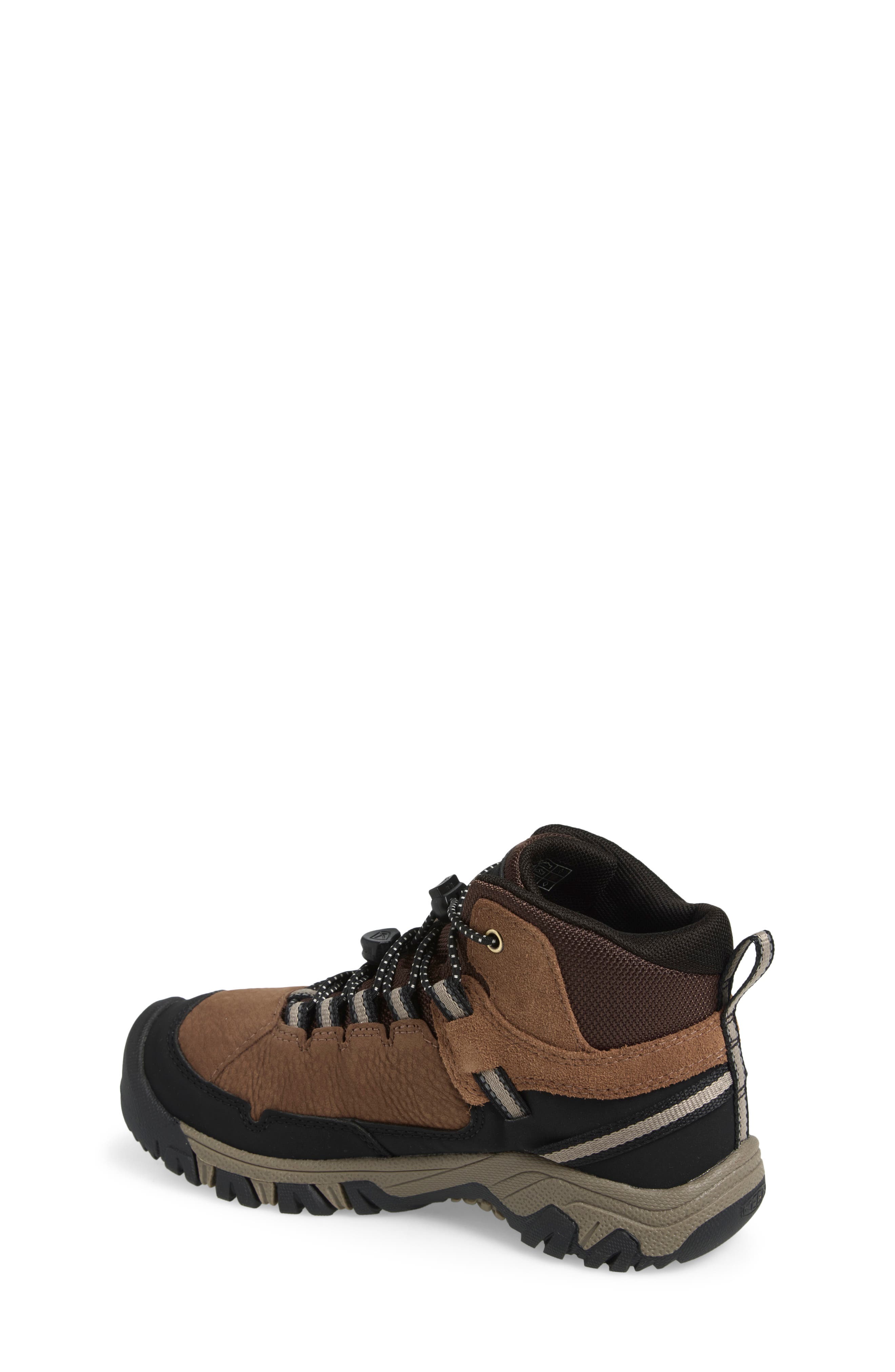 Kids' Targhee IV Waterproof Hiking Shoe, Alternate, color, BISON/BRINDLE