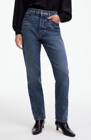 Madewell The '90s Straight Crop Jeans