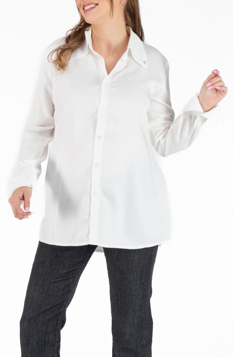 Cache Coeur Tina Pregnancy and nursing blouse, Main, color, Natural