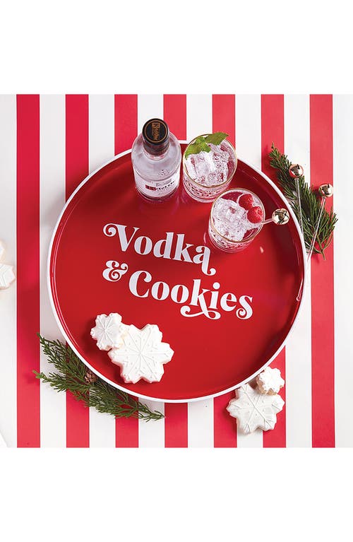Creative Brands Bar Tray In Red