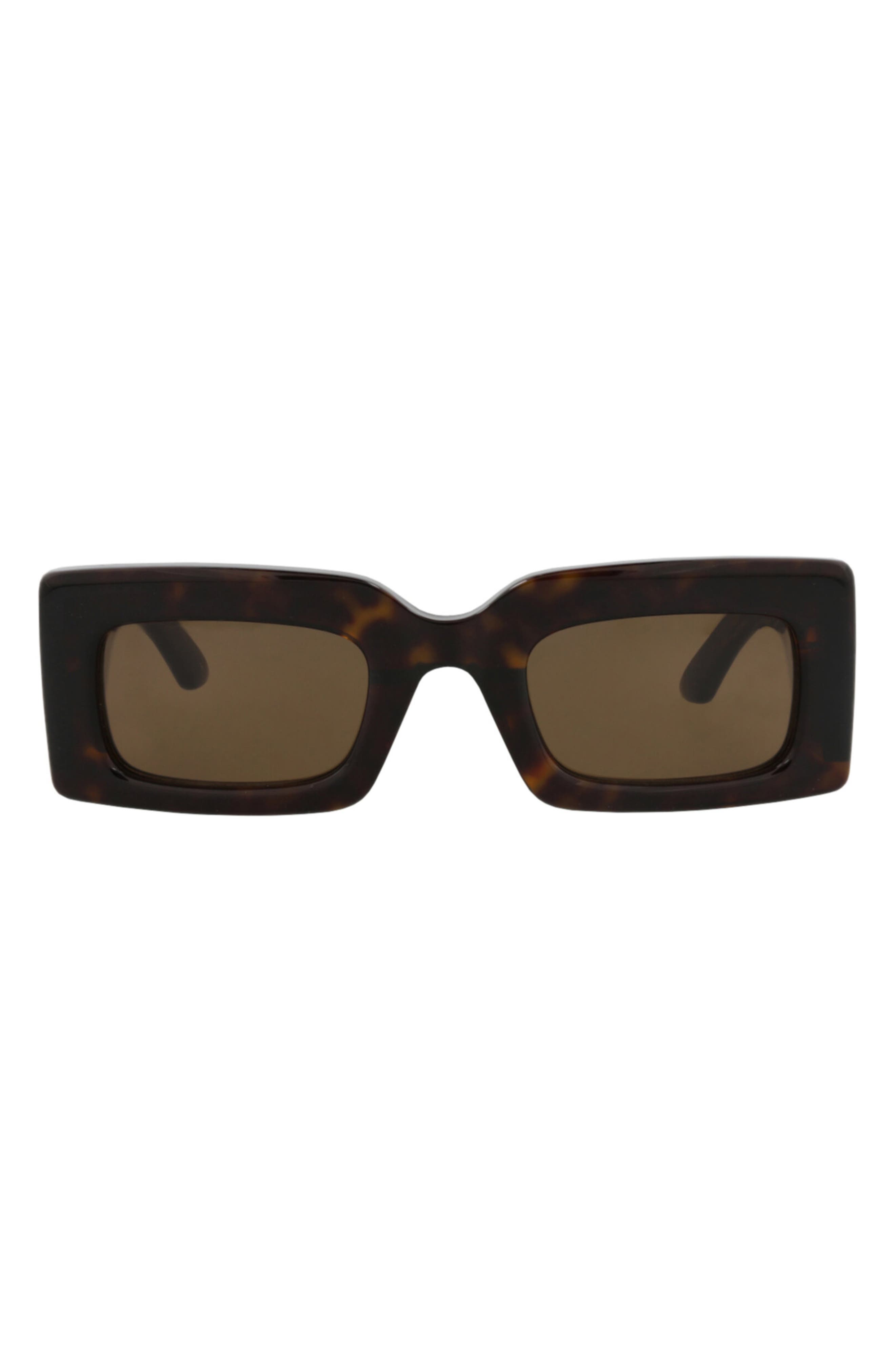 McQueen 50mm Rectangular Sunglasses