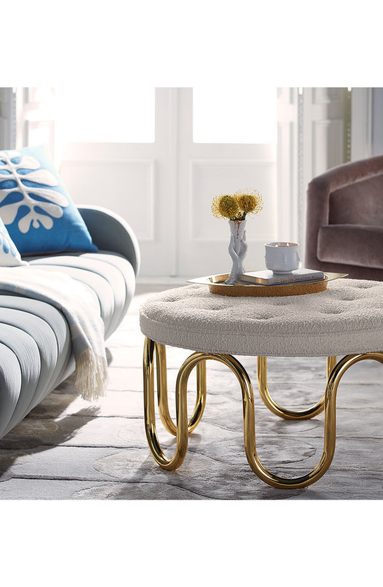 Jonathan Adler Gilded I-Scream Vase, Alternate, color,