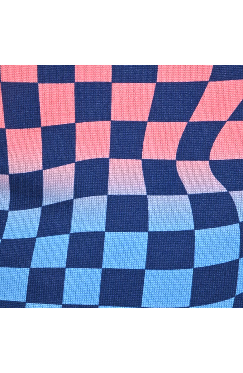 SLEEP ON IT Kids' Print Fitted Short Sleeve Two-Piece Pajamas, Alternate, color, Navy