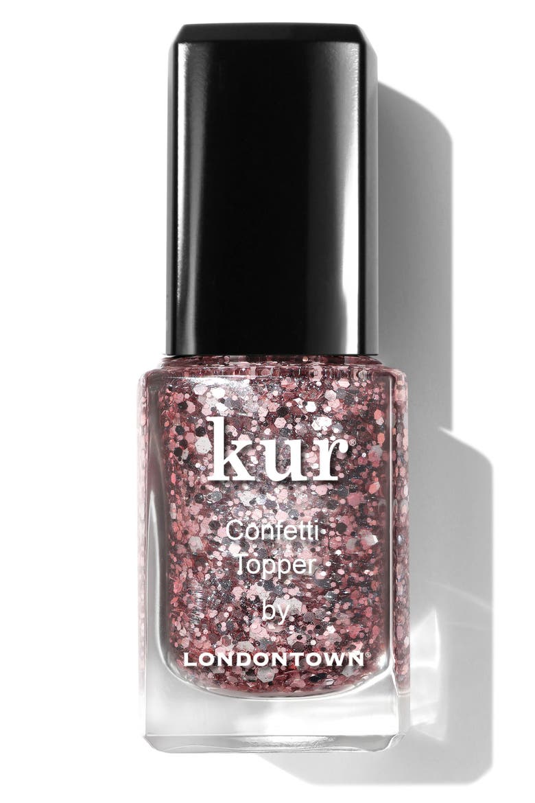 Confetti Nail Polish Topper (Limited Edition), Main, color, SNOWGLOBE