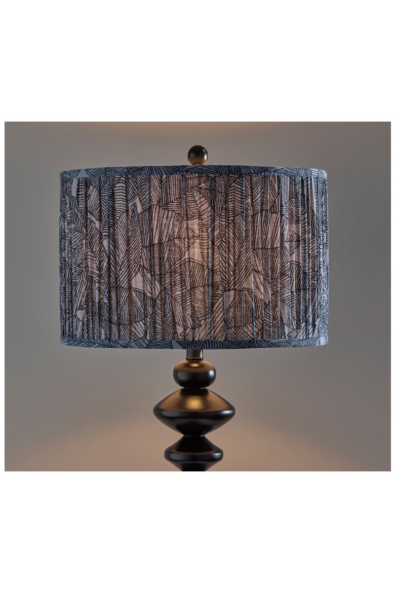 Samira Floor Lamp, Alternate, color, BLACK