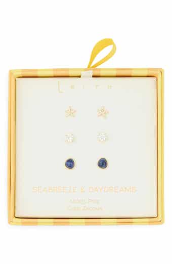 Seabreeze & Daydreams Set of 3 Fish Stud Earrings