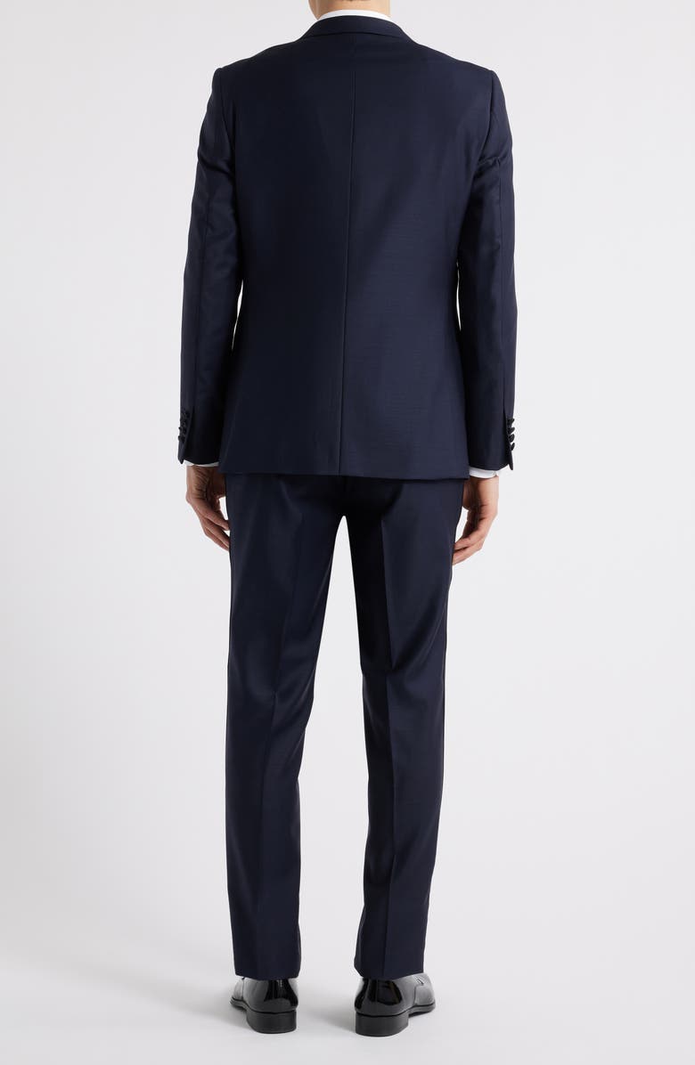 ZANETTI Matteo Slim Fit Navy Wool Tuxedo, Alternate, color, Navy