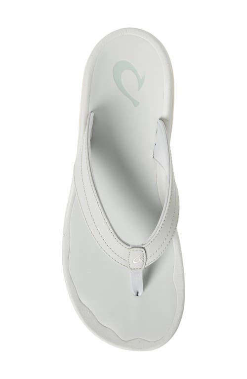 Olukai Ohana Flip Flop In Gray