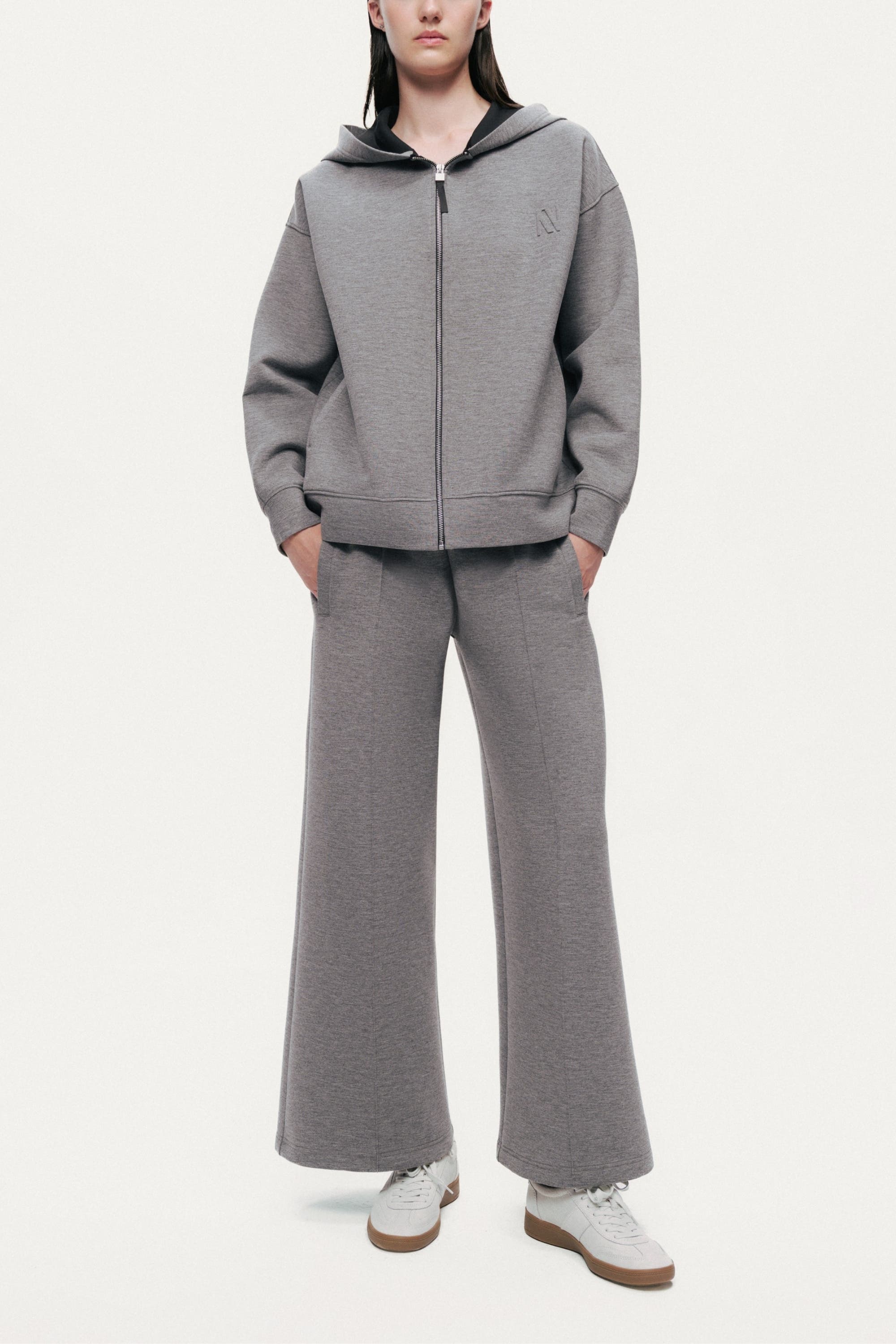 Relaxed Wide-Leg Track Pants - image 2