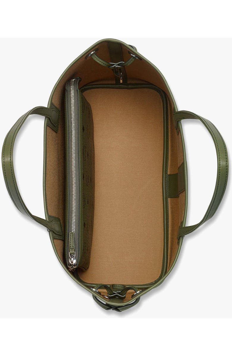 MCM Medium Liz Shopper in Visetos, Alternate, color,