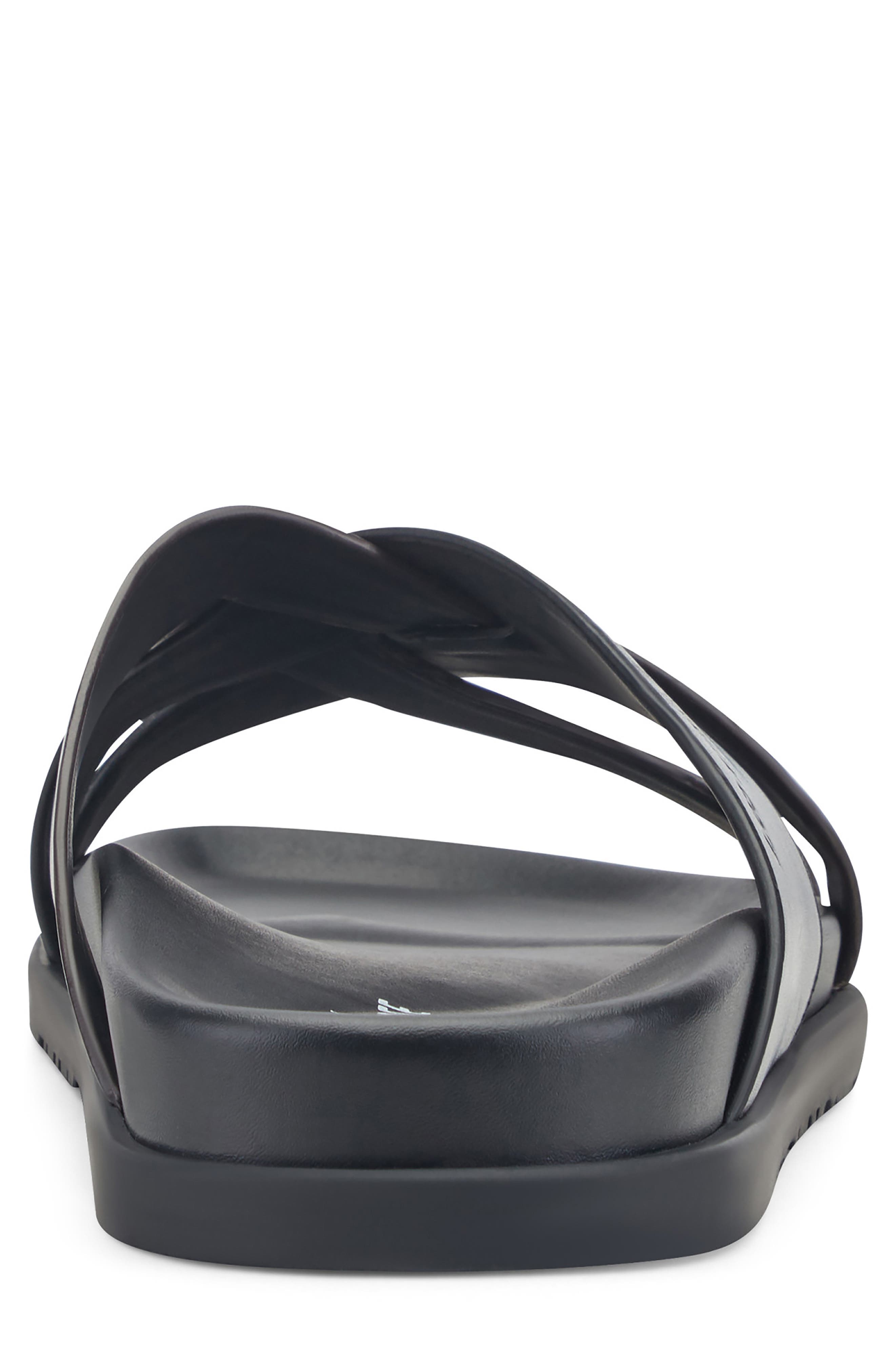 Kenneth Cole New York Wooper Slide Sandal, Alternate, color, Black/ Ganache