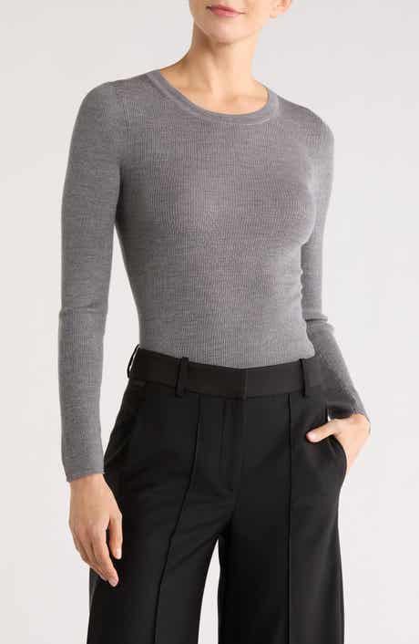TWP Merino Wool Rib Crewneck Sweater