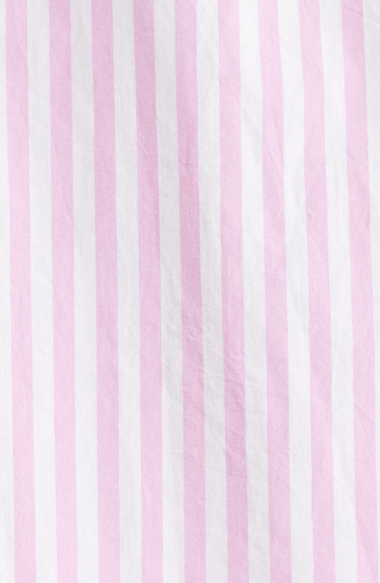 Nordstrom Cotton Shirting Nightgown, Alternate, color, Pink Lavender Lea Stripe