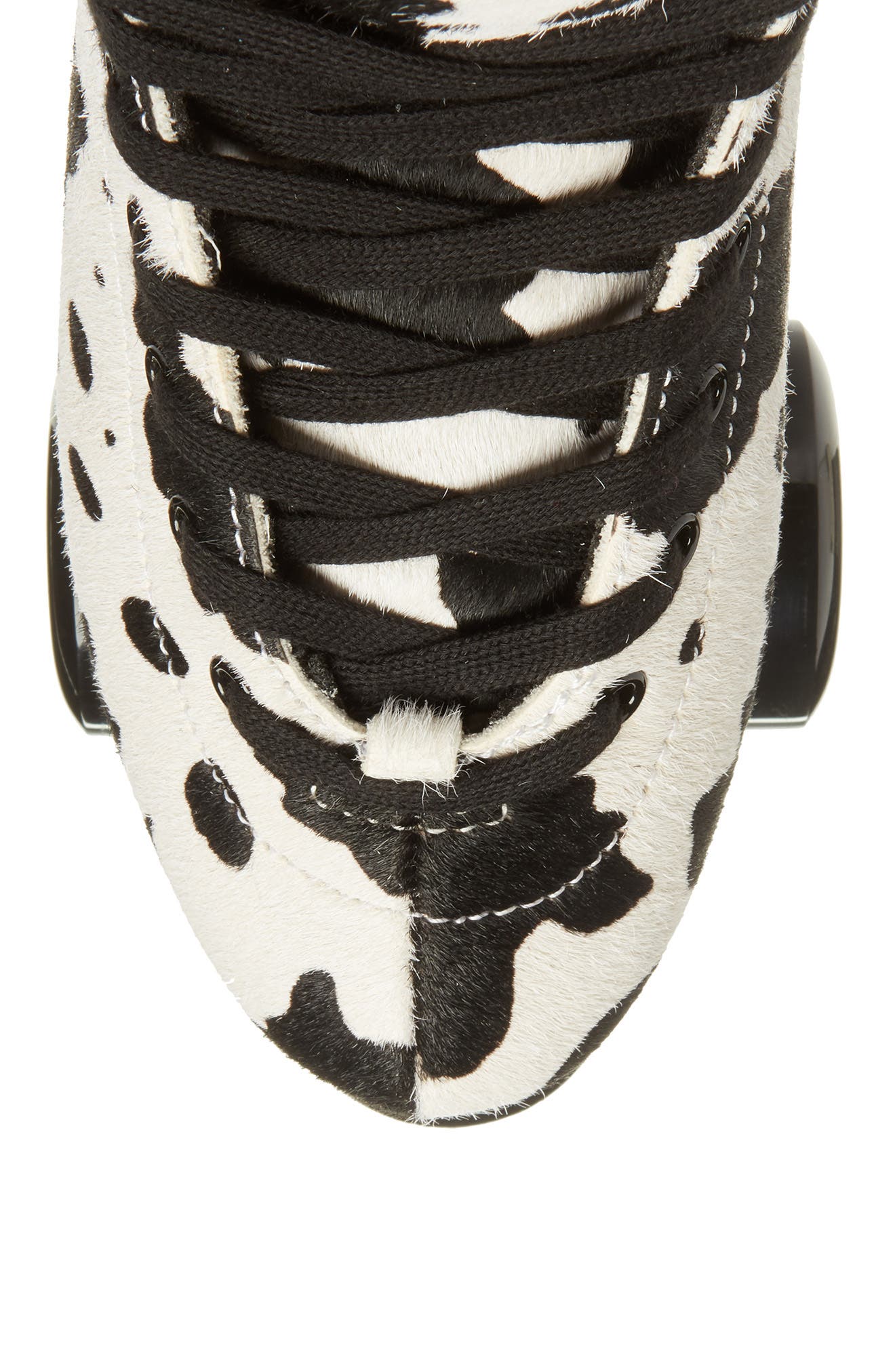 INTENTIONALLY BLANK Whip It Genuine Calf Hair Roller Skates, Alternate, color, 