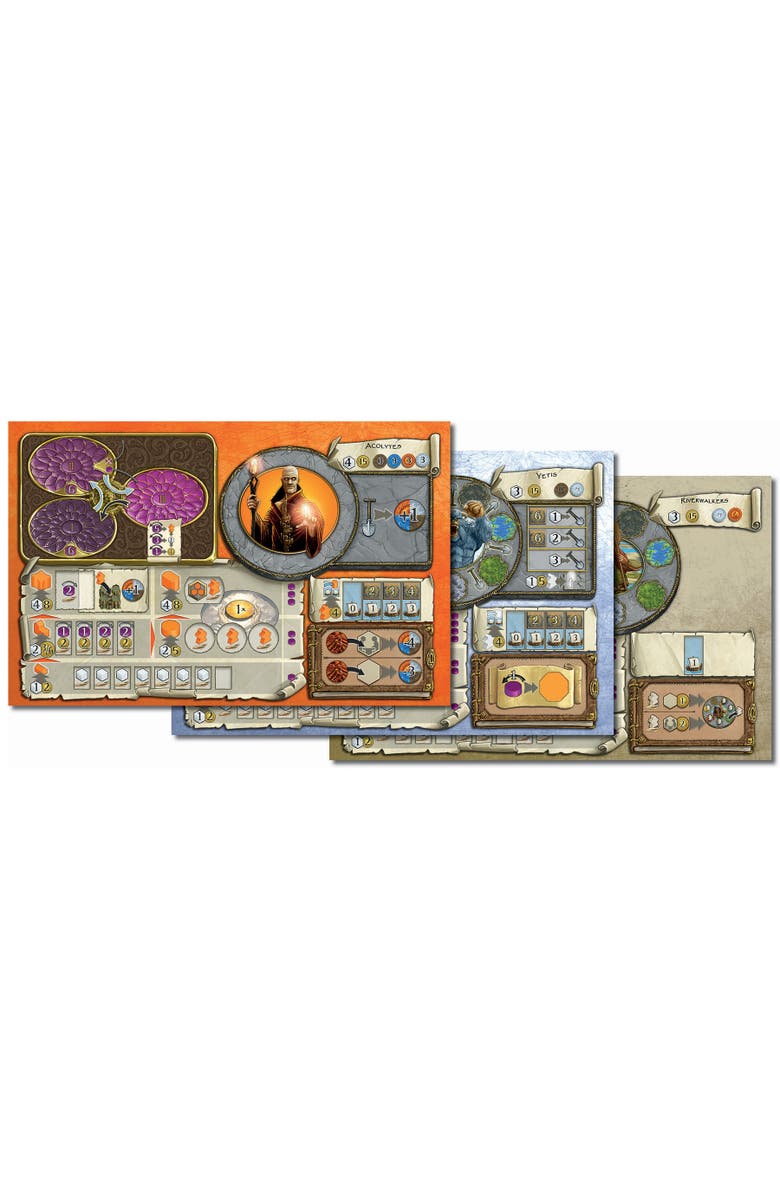 Capstone Games Terra Mystica Fire and Ice Expansion Strategy Board Game, Alternate, color, Multicolored