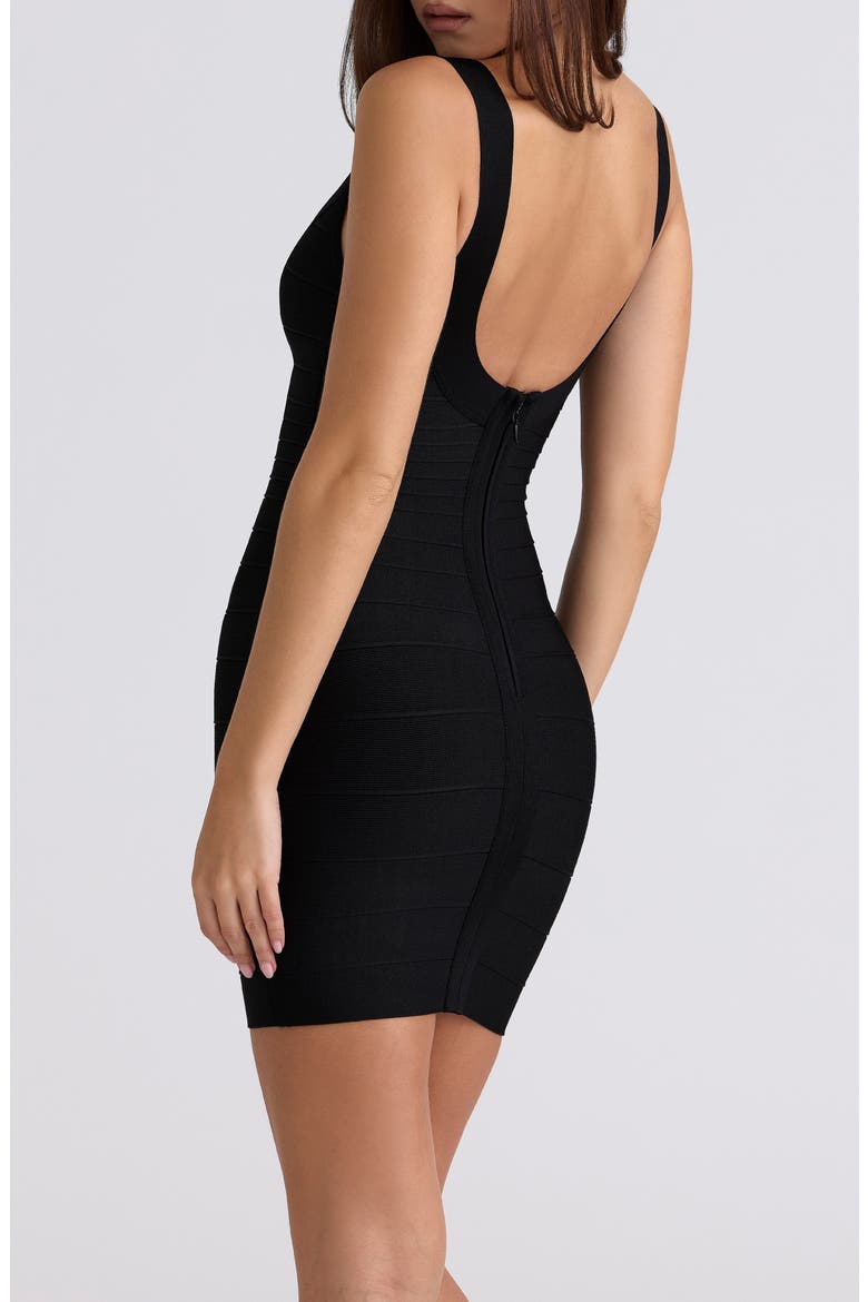 The OG Bandage Minidress, Alternate, color, BLACK