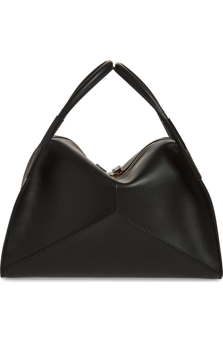 Victoria Beckham The Plié Top Handle Bag, Alternate, color, Black