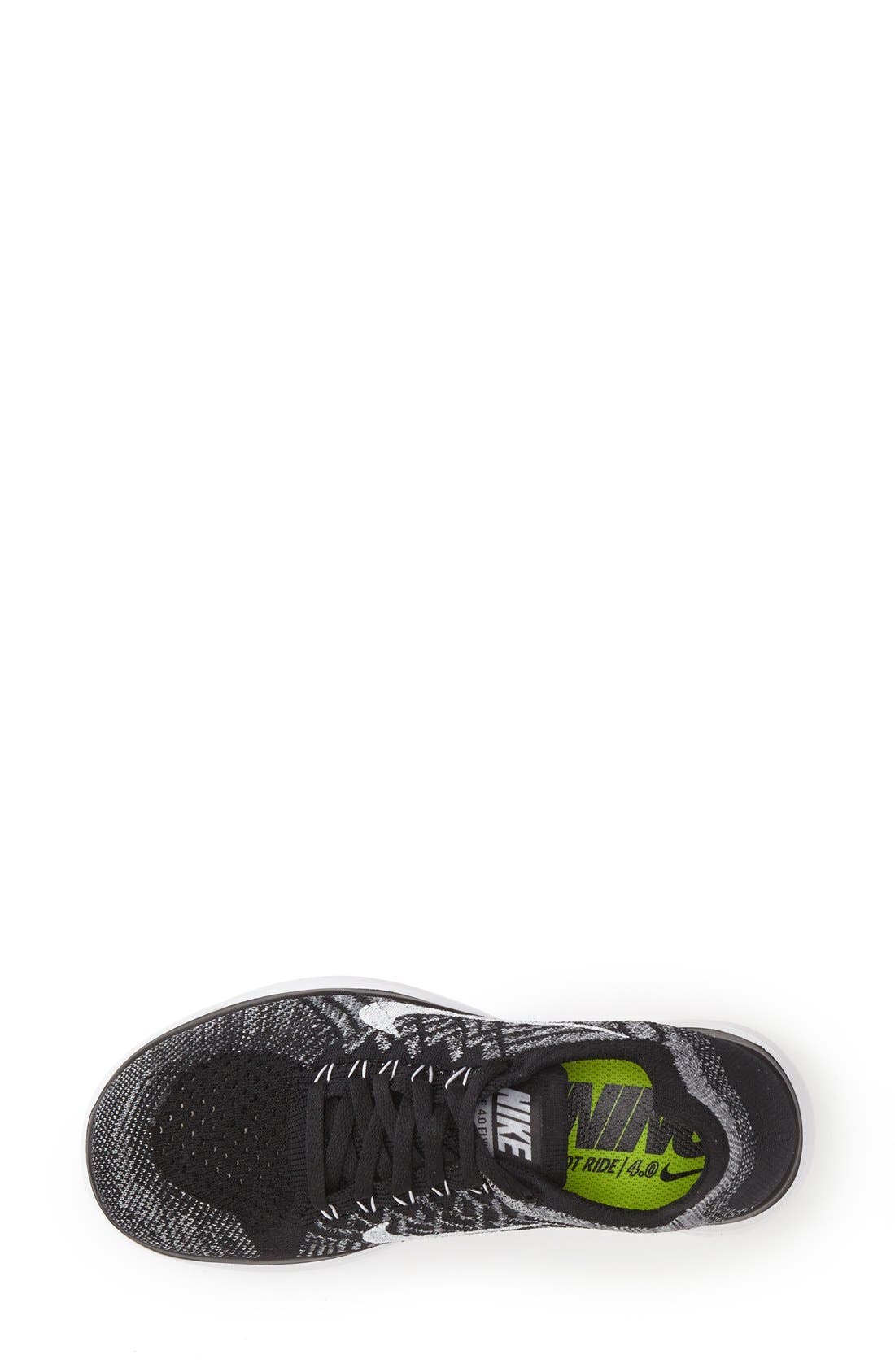 Nike 'Free 4.0 Flyknit' Running Shoe, Alternate, color, 