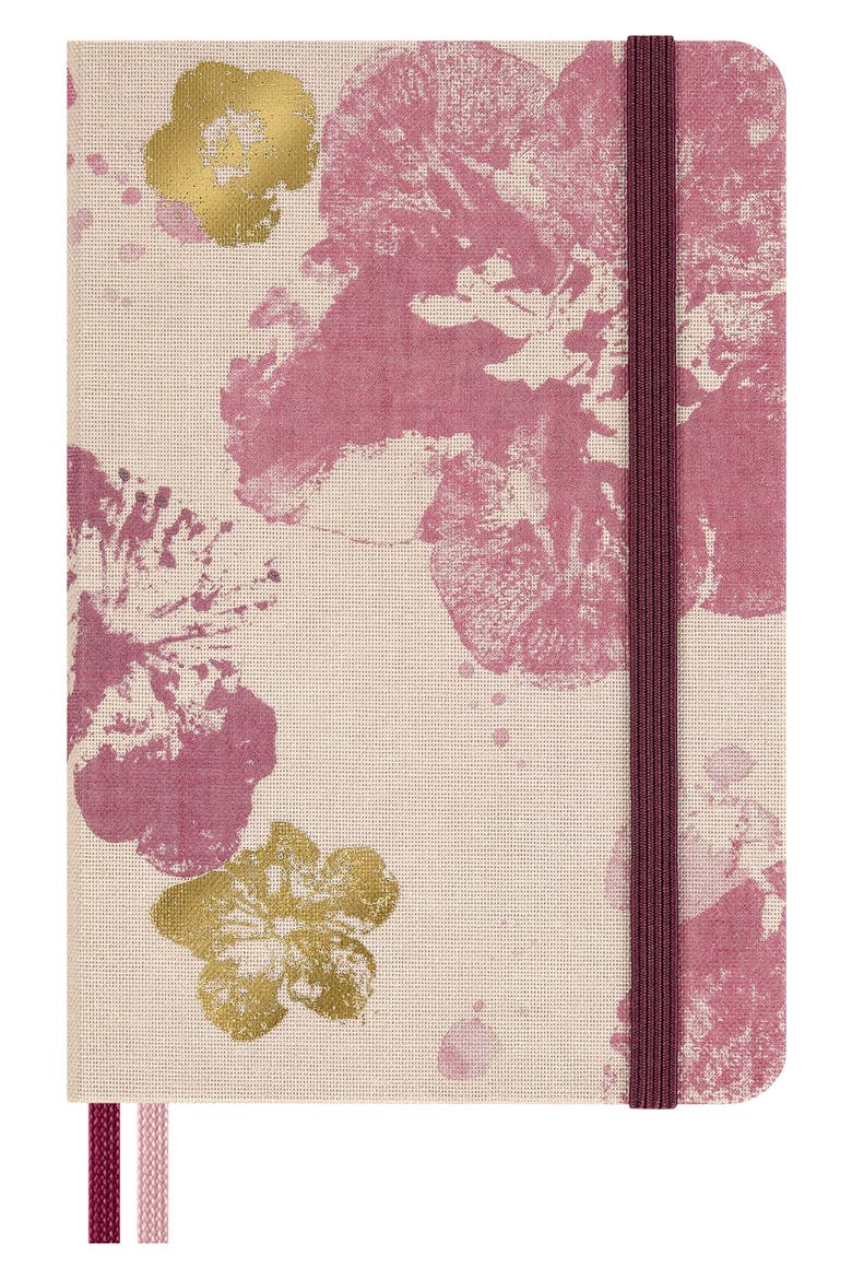 Le NB Sakura Pocket Ruled Notebook, Main, color, PINK FLORAL