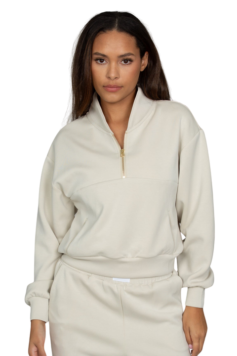 LuxeSoft Lounge Quarter Zip