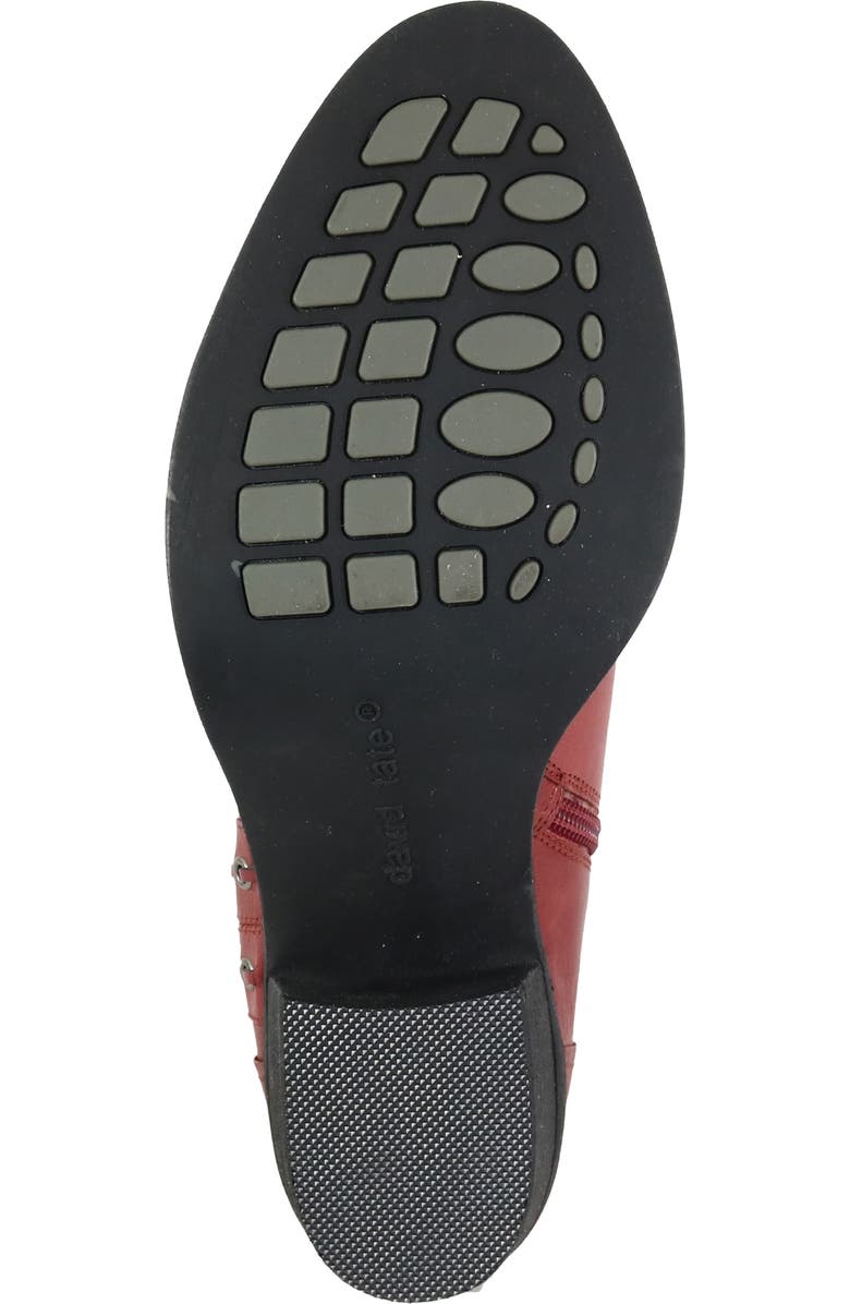 David Tate Flight Bootie, Alternate, color, Wine