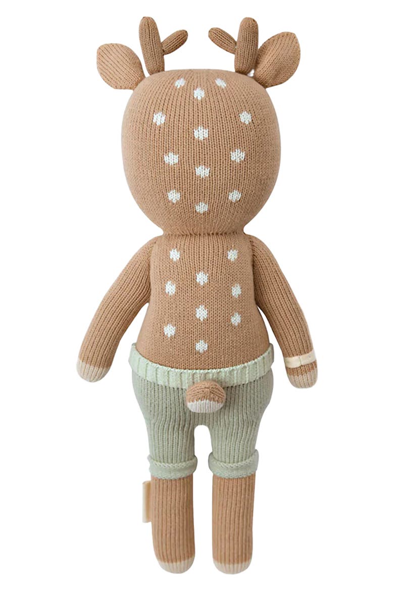 cuddle + kind Mini Elliot the Fawn Stuffed Animal, Alternate, color, BROWN