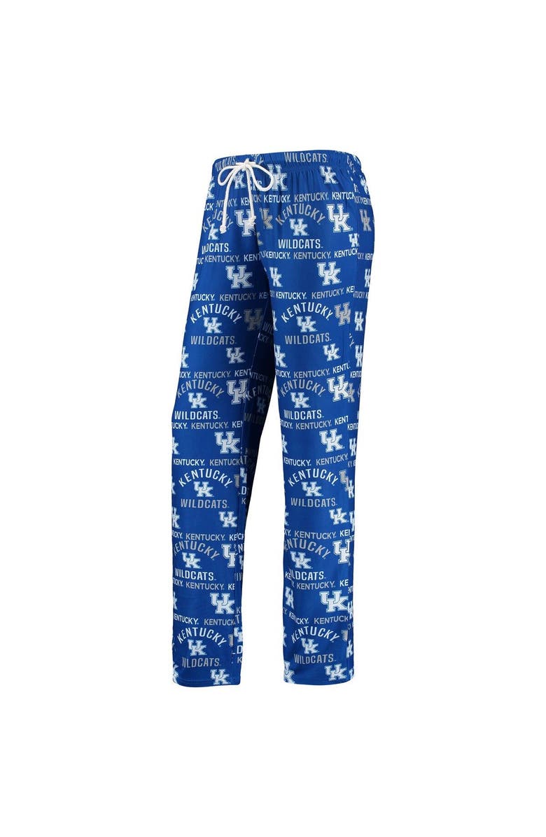 CONCEPTS SPORT Women's Concepts Sport Royal/White Kentucky Wildcats Flagship Long Sleeve T-Shirt & Pants Sleep Set, Alternate, color, 