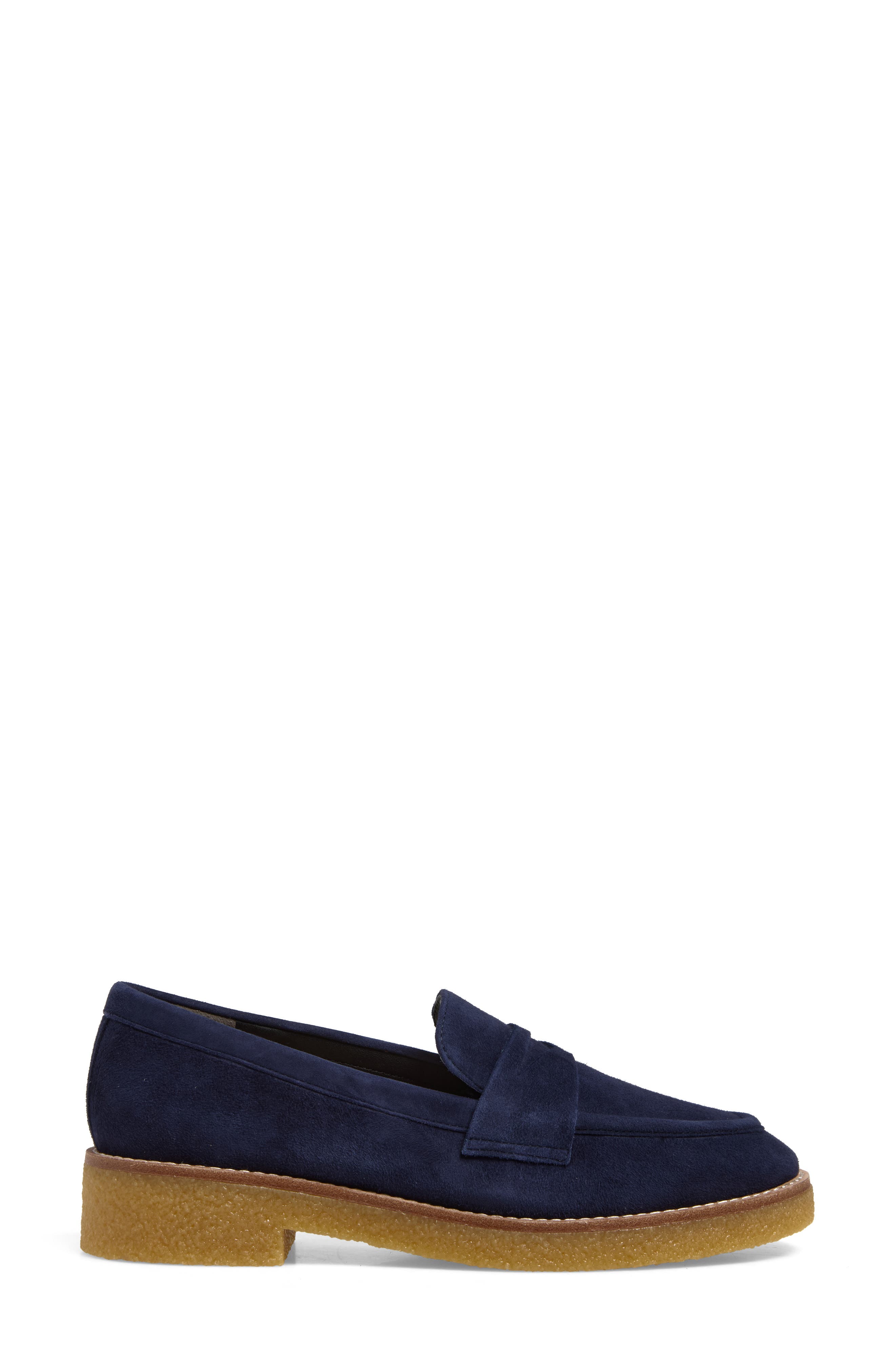 Kingston Penny Loafer, Alternate, color, NICE BLUE