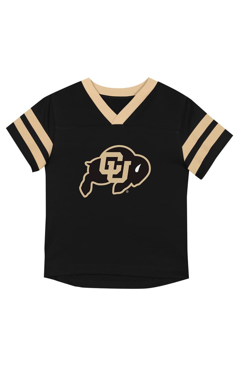 Outerstuff Infant Colorado Buffaloes Two-Piece Red Zone Jersey & Pants Set, Alternate, color, Black