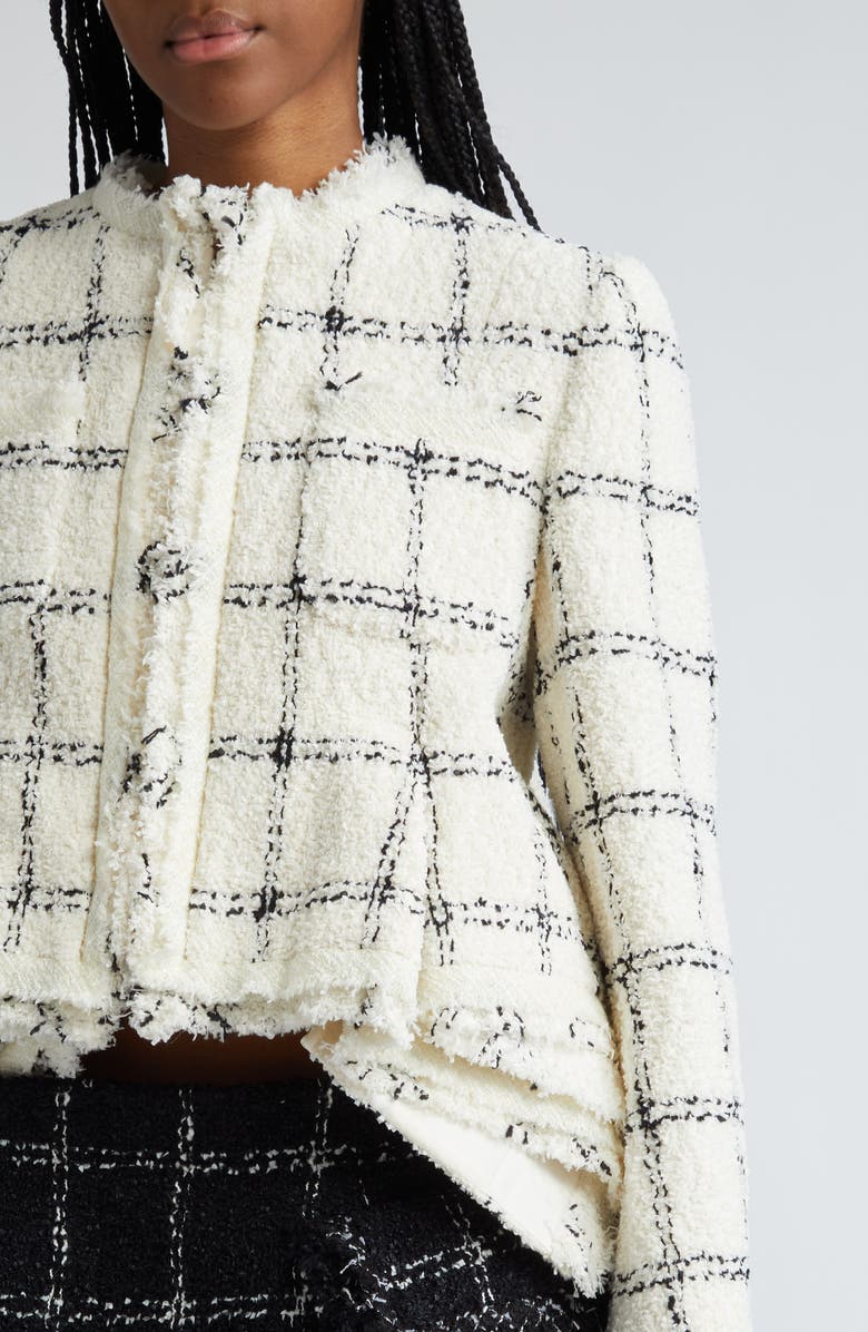 Sacai Tweed Jacket, Alternate, color,