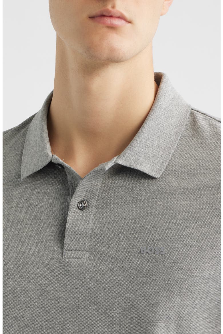 Parlay Cotton Piqué Polo, Alternate, color, SILVER
